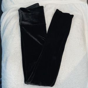 Spanx velour leggings petite small
